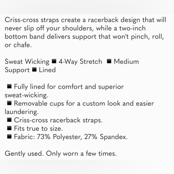 Zyia Light n Strappy Black Venom Bra - Picture 6 of 6